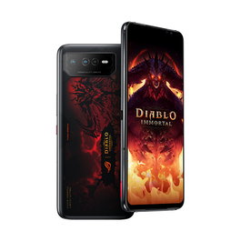 ASUS ROG Phone 6 Diablo Immortal Edition Dual Sim 16GB RAM 512GB 5G Negro Rojo Hellfire Red