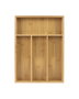 Inde Organizador de Cubiertos de Bambú 34,3 cm x 25,4 cm x 4,6 cm (12 Unidades)
