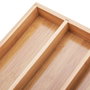 Inde Organizador de Cubiertos de Bambú 34,3 cm x 25,4 cm x 4,6 cm (12 Unidades)