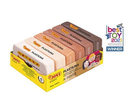 Plastilina Jovi 70 Colores Multicultural Pastilla 50 Gr. Surtido Caja De 6