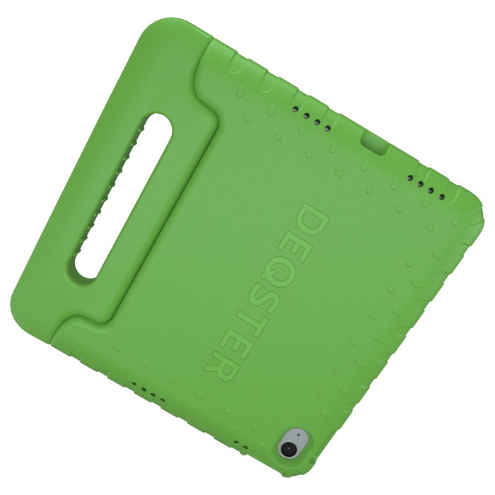 DEQSTER Kids Case Funda para iPad 10 y 11.ª Gen con Protector de Pantalla, Verde