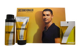Cristiano Ronaldo CR7 Discover Gift Set 100ml EDT + 150ml Shower Gel + 150ml Body Spray