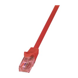LogiLink Patch Cable Cat.6 U/UTP BC PrimeLine 0,50 m rojo