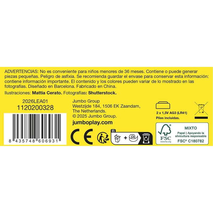 Diset Lectron Lápiz con luz y sonidos Prescolar 4-5 años Diset Lectron Lápiz con luz y sonidos Prescolar 4-5 años