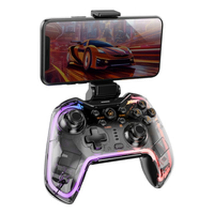 Mars Gaming MGP-BT2 Gamepad Bluetooth con Iluminación RGB y Soporte para Smartphone