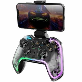 Mars Gaming MGP-BT2 Gamepad Bluetooth con Iluminación RGB y Soporte para Smartphone