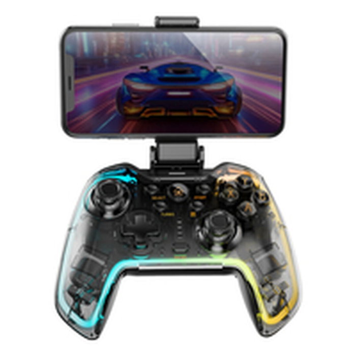 Mars Gaming MGP-BT2 Gamepad Bluetooth con Iluminación RGB y Soporte para Smartphone