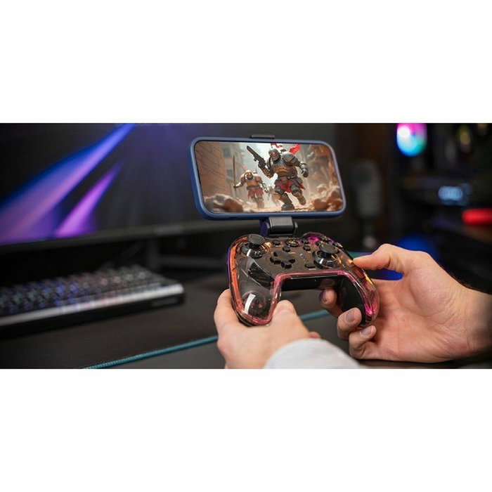 Mars Gaming MGP-BT2 Gamepad Bluetooth con Iluminación RGB y Soporte para Smartphone