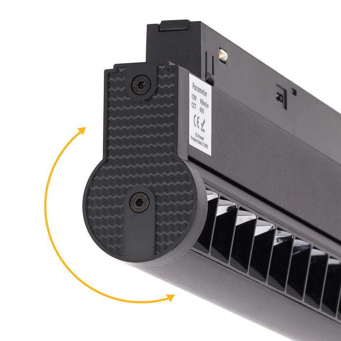 Luminaria LED Magnética para Carril 18W 340mm CCT Ajustable Luminaria LED Magnética para Carril 18W 340mm CCT Ajustable