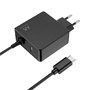 Ewent EW3978 Cargador Pared USB Tipo C 65W PD Power Delivery con Puerto USB-A Adicional para Móvil, Tablet y Portátil