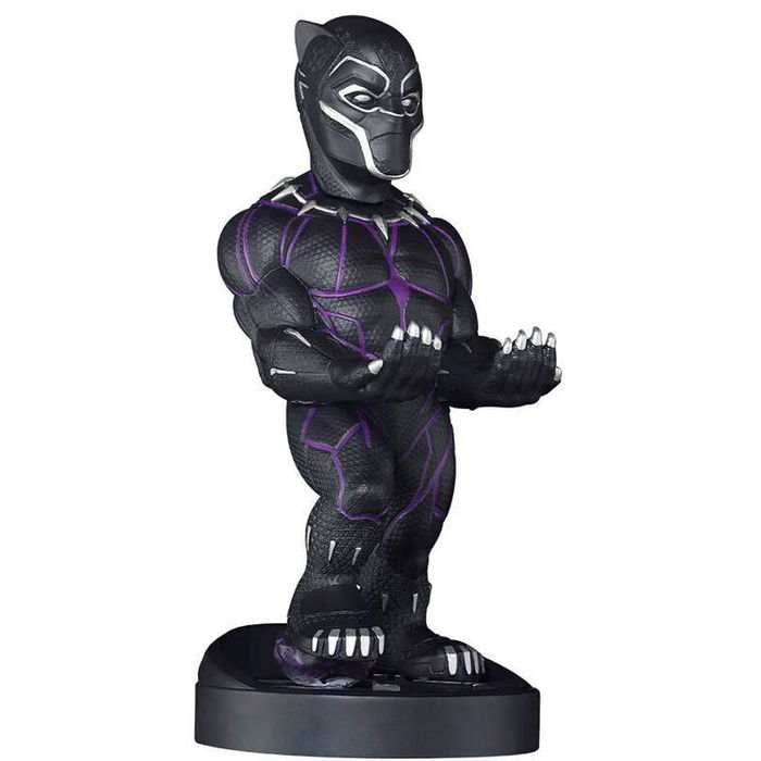 EXQUISITE GAMING Soporte Cable Guy Black Panther Marvel 21cm EXQUISITE GAMING Soporte Cable Guy Black Panther Marvel 21cm
