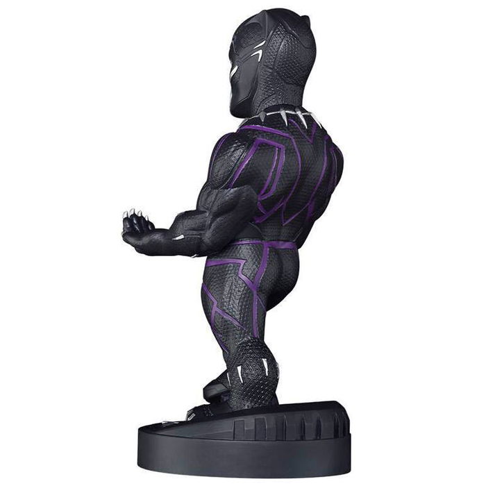 EXQUISITE GAMING Soporte Cable Guy Black Panther Marvel 21cm EXQUISITE GAMING Soporte Cable Guy Black Panther Marvel 21cm