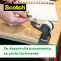Scotch Cinta Invisible Magic 8-1975D, Rollo 19mm x 7.5m con Dispensador, Acabado Mate Transparente, Adhesivo Fuerte y Permanente para Oficina y Hogar 7100086322