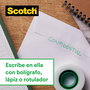 Scotch Cinta Invisible Magic 8-1975D, Rollo 19mm x 7.5m con Dispensador, Acabado Mate Transparente, Adhesivo Fuerte y Permanente para Oficina y Hogar 7100086322