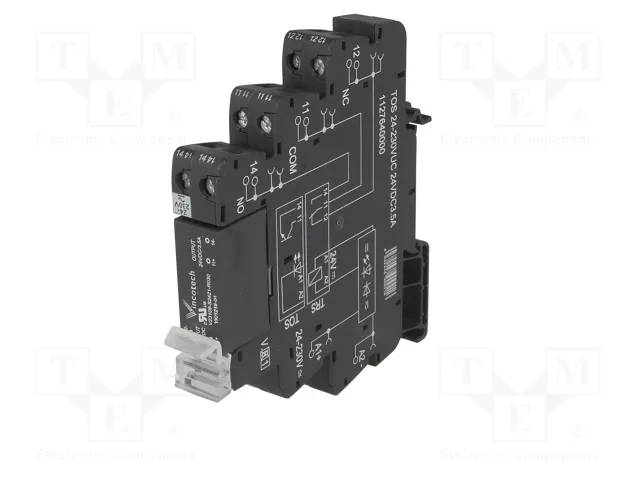 WEIDMÜLLER Relé de interfaz SPDT 3,5A 24-230V AC/DC