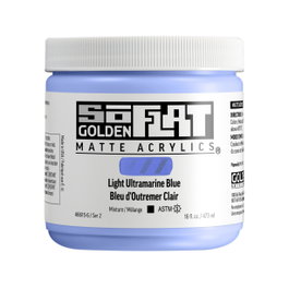 Golden SoFlat Ultramar azul Claro 473 ml