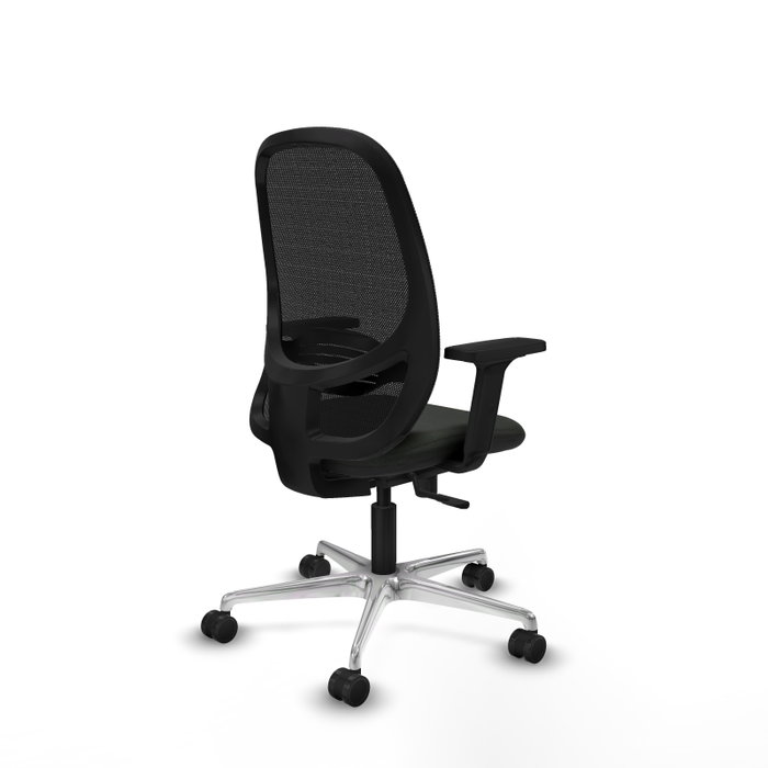 PIQUERAS Y CRESPO Silla de oficina Cilanco con mecanismo Sincro, Negro PIQUERAS Y CRESPO Silla de oficina Cilanco con mecanismo Sincro, Negro