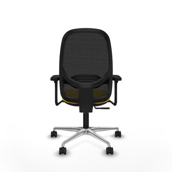 PIQUERAS Y CRESPO Silla de oficina Cilanco con mecanismo Sincro, Amarillo y Negro PIQUERAS Y CRESPO Silla de oficina Cilanco con mecanismo Sincro, Amarillo y Negro