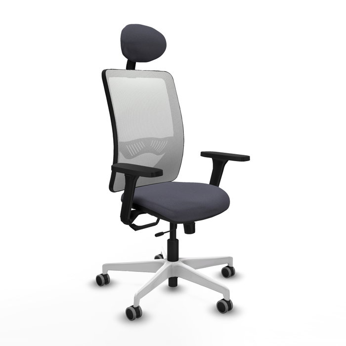 PIQUERAS Y CRESPO Silla de oficina Zulema con mecanismo Sincro/Traslack, Brazos 3D y Cabecero Fijo PIQUERAS Y CRESPO Silla de oficina Zulema con mecanismo Sincro/Traslack, Brazos 3D y Cabecero Fijo