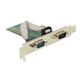 DeLOCK 89555 Tarjeta PCIe a 2 puertos serie RS-232