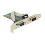 DeLOCK 89555 Tarjeta PCIe a 2 puertos serie RS-232