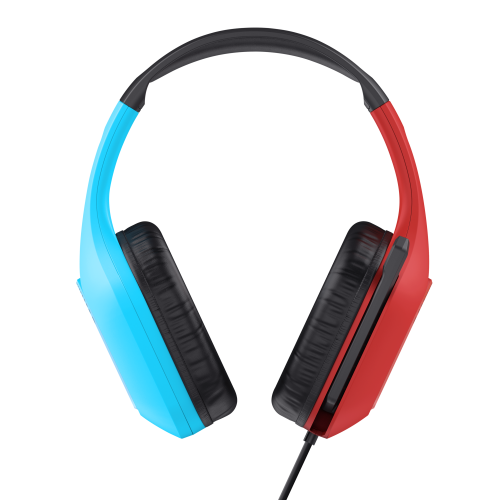 Trust GXT 416S Zirox Auriculares Gaming con Micrófono, Azul y Rojo