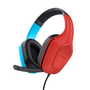 Trust GXT 416S Zirox Auriculares Gaming con Micrófono, Azul y Rojo
