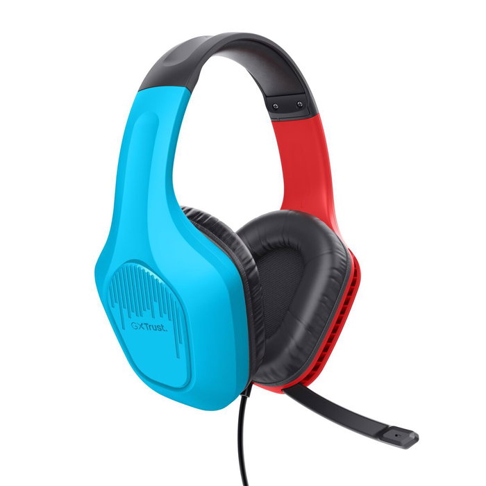 Trust GXT 416S Zirox Auriculares Gaming con Micrófono, Azul y Rojo