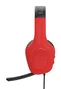 Trust GXT 416S Zirox Auriculares Gaming Negro, Cian y Rojo