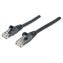 Intellinet Patchkabel RJ45 U/UTP Cat6 1.50m Negro, Cable de Red Ethernet