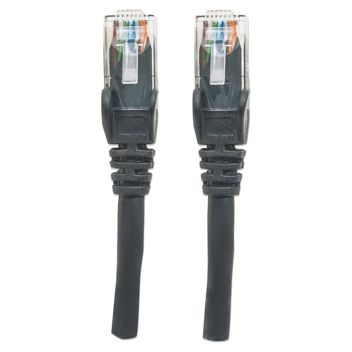 Intellinet Patchkabel RJ45 U/UTP Cat6 1.50m Negro, Cable de Red Ethernet