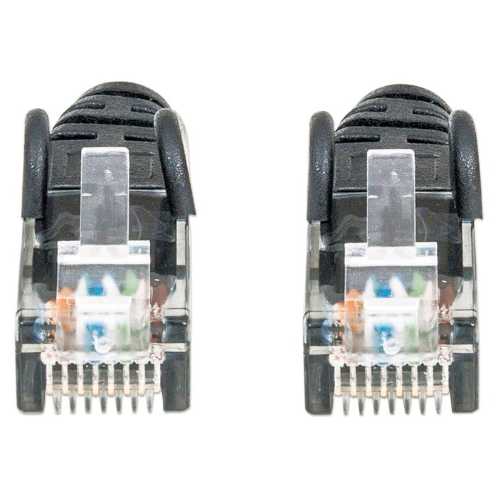 Intellinet Patchkabel RJ45 U/UTP Cat6 1.50m Negro, Cable de Red Ethernet