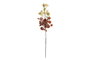 DKD Home Decor Rama de Eucalipto Decorativa Rosa y Marrón