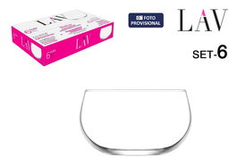 LAV Set 6 Bolsas Cleo 390 cc, Ø 9.5x6 cm (8 Cajas)