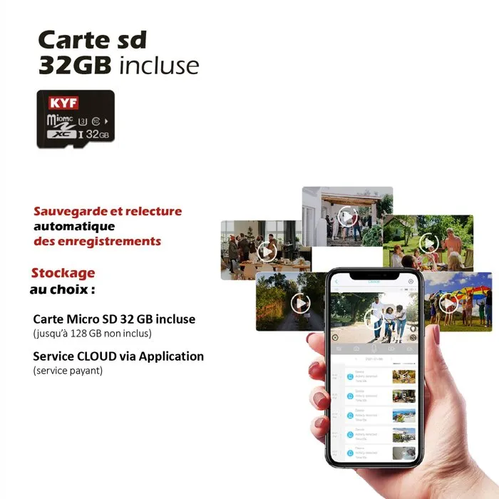 Hikvision Cámara de Exterior Motorizada 6MP con Tarjeta SD de 16GB Incluida - AAAOY07241