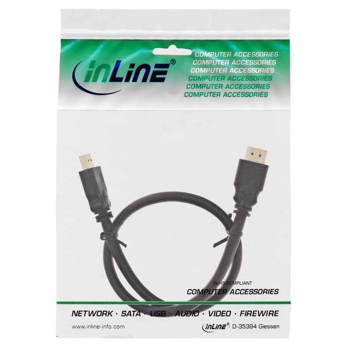 Sonstige HDMI HighSpeed Kabel PREMIUM 10m InLine 17610P Sonstige HDMI HighSpeed Kabel PREMIUM 10m InLine 17610P