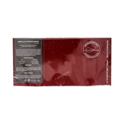 DR. FRANCISCO RUIZ Fortificantes Anticaida 10Ampx5Ml Tratamiento para Combatir la Caída del Cabello y Fortalecer el Bulbo Piloso