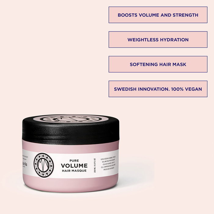 Maria Nila Pure Volume Mascarilla de Tratamiento Capilar 250 ml