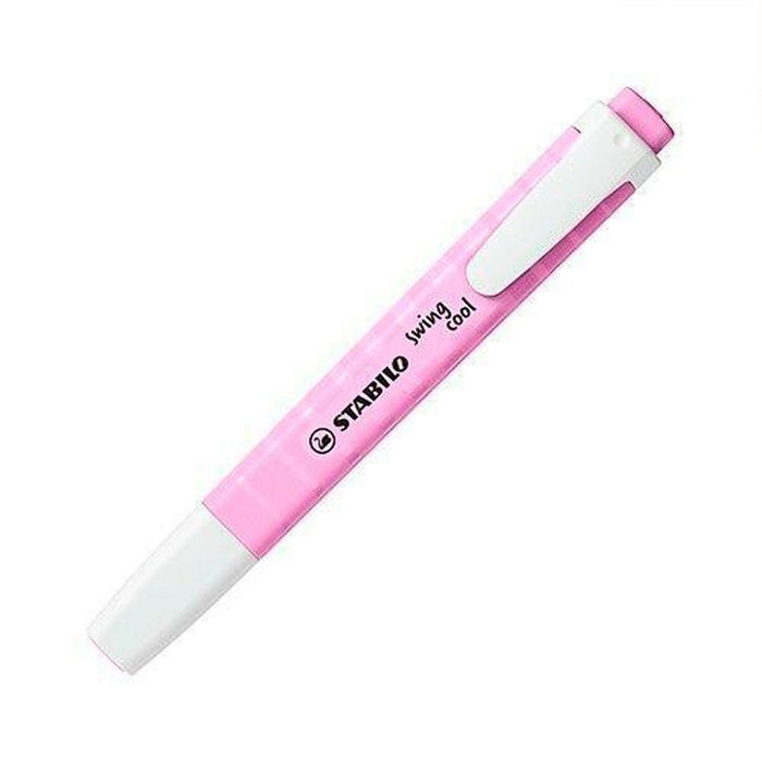 Stabilo Marcador fluorescente Swing Cool Pastel fucsia helado