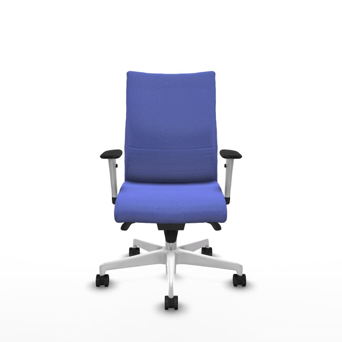 PIQUERAS Y CRESPO Silla Albacete azul claro con mecanismo Sincro