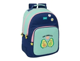 Safta Mochila Doble Mr. Wonderful Estrella Adaptable
