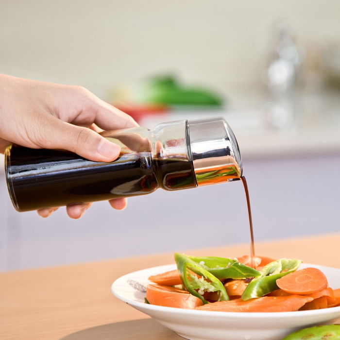 Anna Set Aceitera, Vinagrera y Saleros con Soporte Anna 10 cm (Ancho) x 21 cm (Alto) x 10 cm (Largo) (12 Unidades)