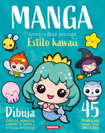 Manga. Aprendo a dibujar personajes estilo kawaii, Roberto Uriel - SUSAETA EDICIONES