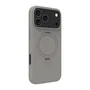Dbramante1928 Roskilde MS Kick ICON - Funda con soporte para iPhone 17 Pro Max - Compatible con MagSafe - Protección contra caídas hasta 1.2 m - Color Gris