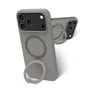 Dbramante1928 Roskilde MS Kick ICON - Funda con soporte para iPhone 17 Pro Max - Compatible con MagSafe - Protección contra caídas hasta 1.2 m - Color Gris