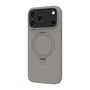 Dbramante1928 Roskilde MS Kick ICON - Funda con soporte para iPhone 17 Pro Max - Compatible con MagSafe - Protección contra caídas hasta 1.2 m - Color Gris