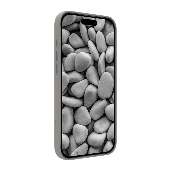 Dbramante1928 Roskilde MS Kick ICON - Funda con soporte para iPhone 17 Pro Max - Compatible con MagSafe - Protección contra caídas hasta 1.2 m - Color Gris