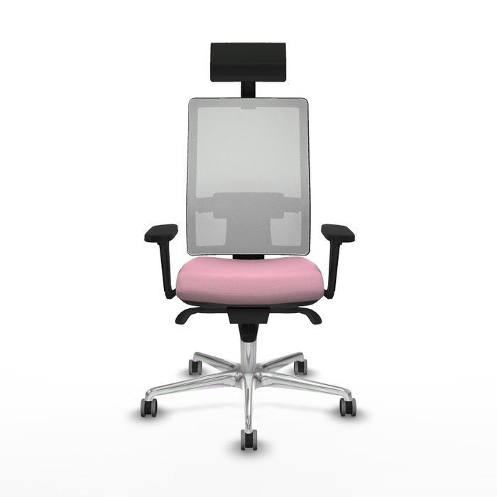 PIQUERAS Y CRESPO Silla de oficina Horna Rosa y Blanco PIQUERAS Y CRESPO Silla de oficina Horna Rosa y Blanco