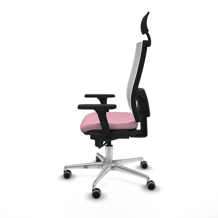 PIQUERAS Y CRESPO Silla de oficina Horna Rosa y Blanco PIQUERAS Y CRESPO Silla de oficina Horna Rosa y Blanco