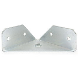 ITALIANA FERRAMENTA Escuadra Rincon Cirio C/Aguj.M8 Zincado Profesional para Carpinteria